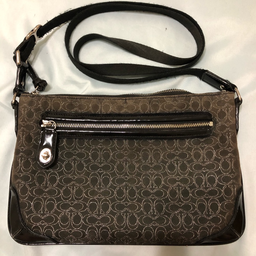 Black Coach crossbody bag/purse